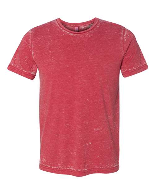 BELLA + CANVAS 3650 - Unisex Texture Tee - Red Acid Wash