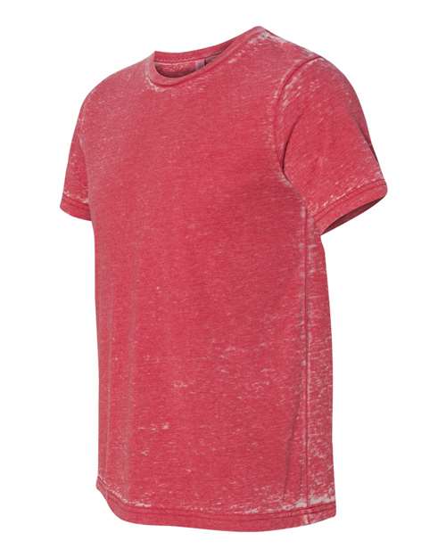 BELLA + CANVAS 3650 - Unisex Texture Tee - Red Acid Wash