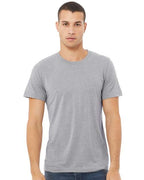 BELLA + CANVAS 3413 - Triblend Tee - Athletic Grey Triblend