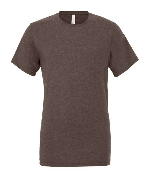 BELLA + CANVAS 3413 - Triblend Tee - Brown Triblend