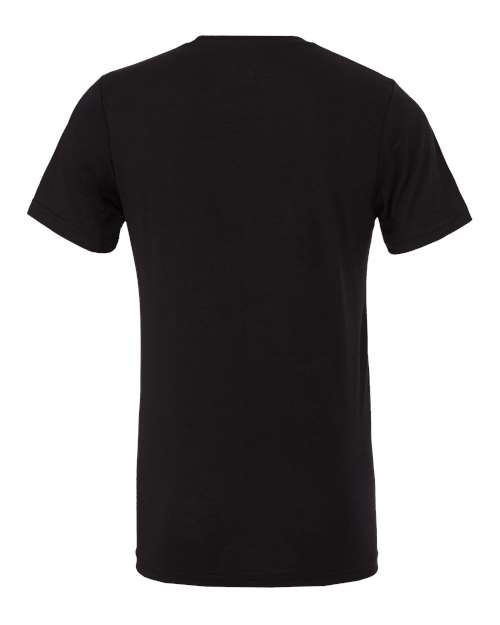 BELLA + CANVAS 3413 - Triblend Tee - Solid Black Triblend