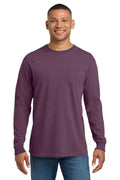 Comfort Colors 4410 - Unisex Garment-Dyed Heavyweight Long Sleeve Pocket T-Shirt