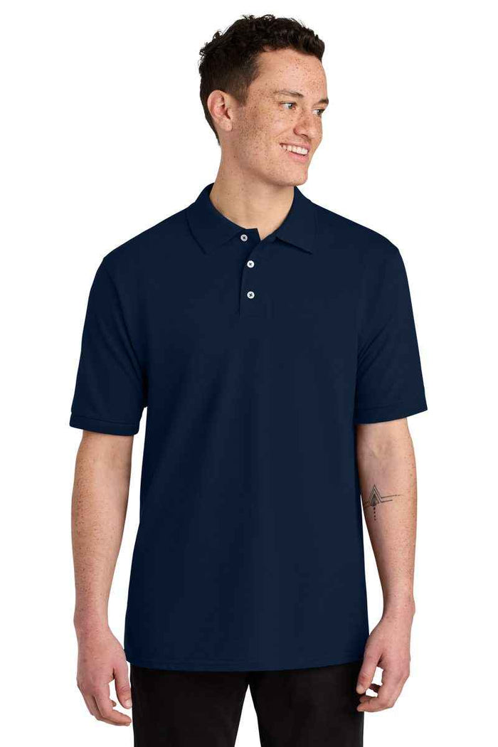JERZEES 443M - Men's 100% Ring-Spun Cotton Piqué Polo
