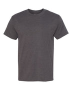 Hanes 518T - Beefy-T® Tall T-Shirt — Charcoal Heather (flat)