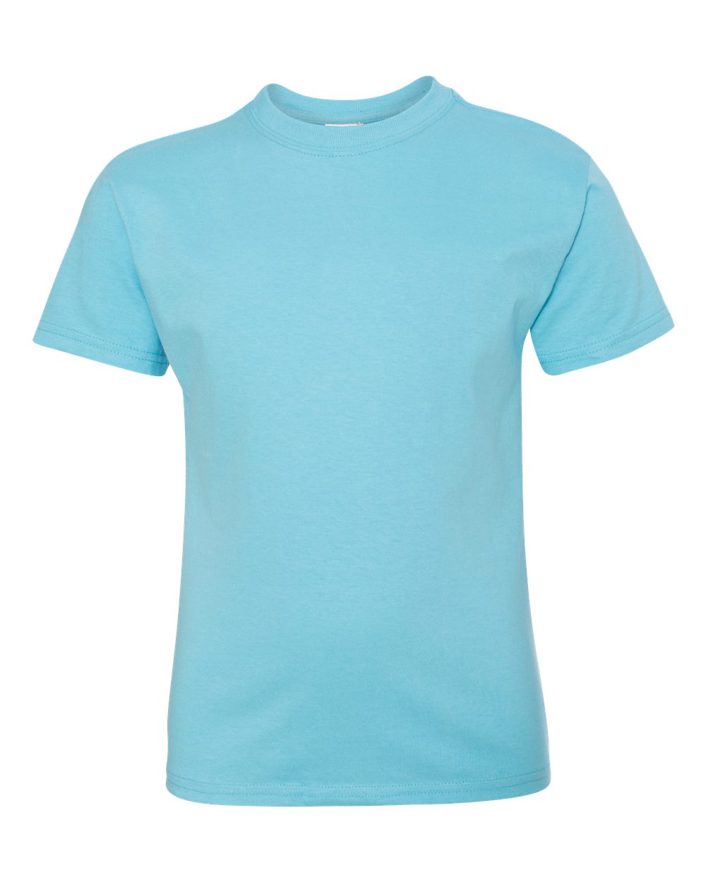 Hanes 5450 - Youth Authentic T-Shirt — Blue Horizon (flat)