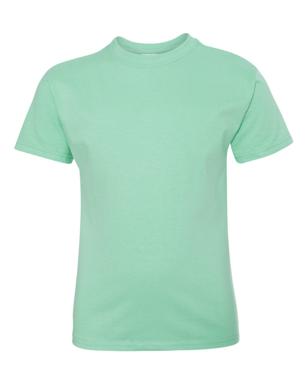 Hanes 5450 - Youth Authentic T-Shirt — Clean Mint (flat)