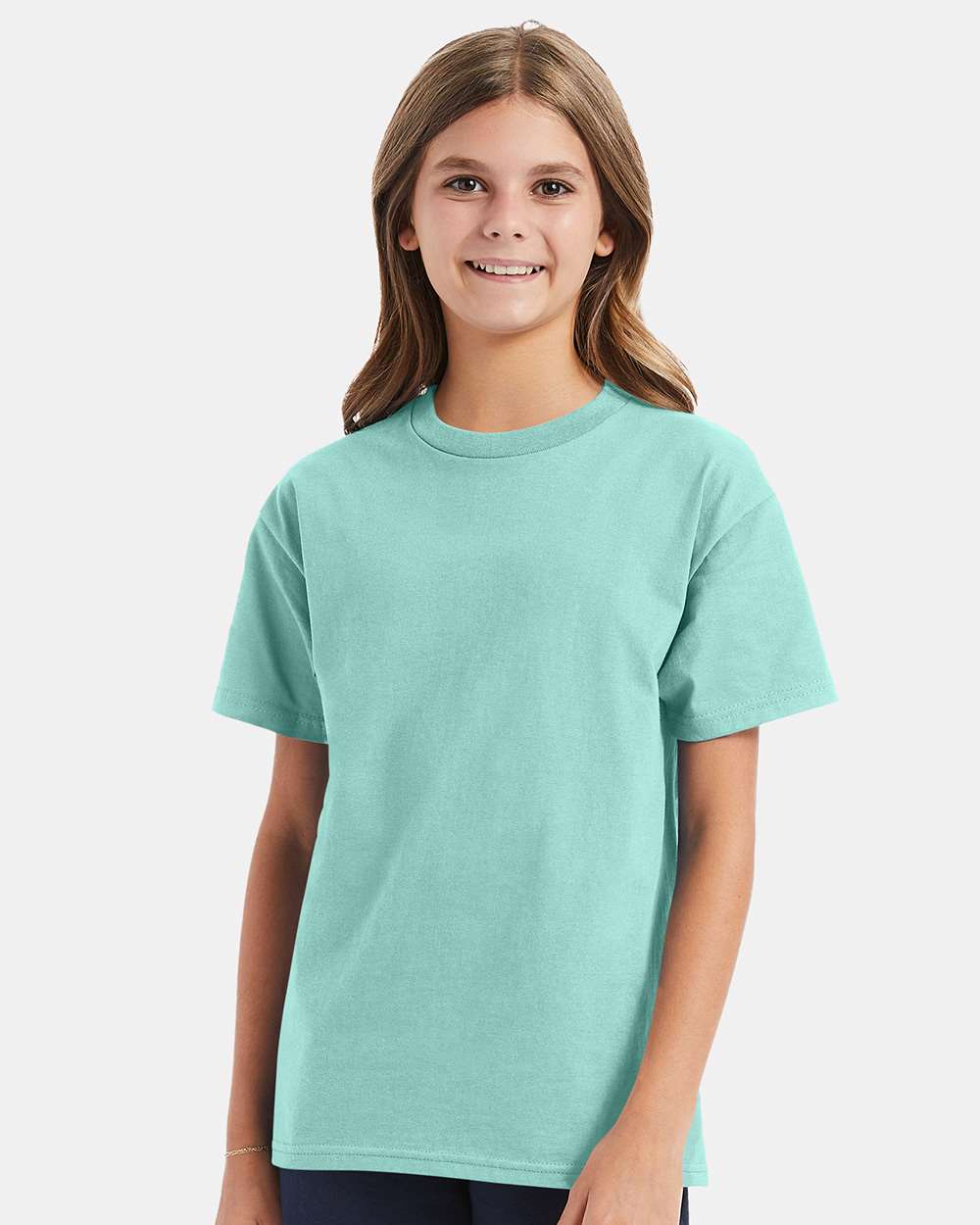 Hanes 5450 - Youth Authentic T-Shirt — Clean Mint