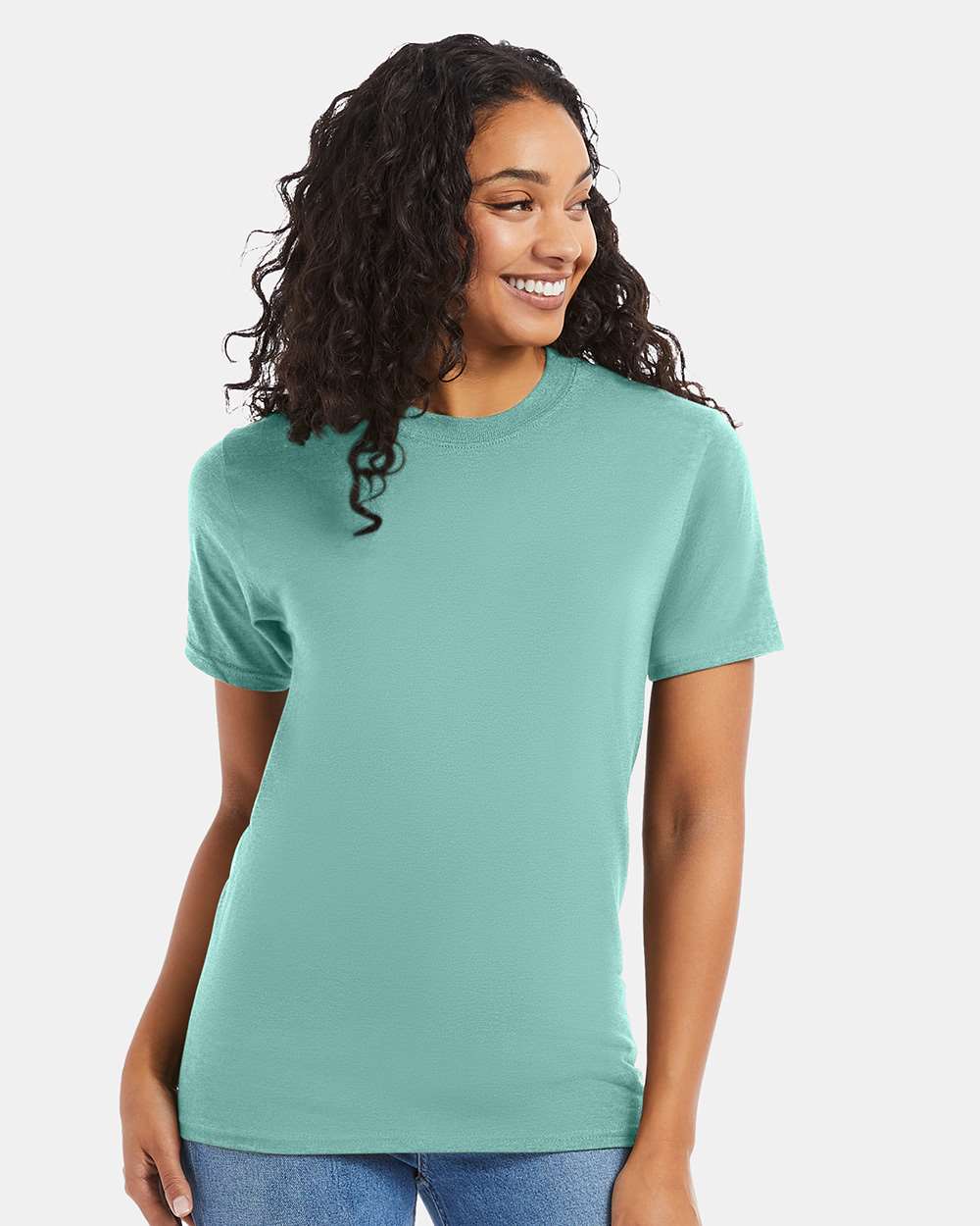 Hanes 5180 - Unisex Beefy-T® T-Shirt — Clean Mint