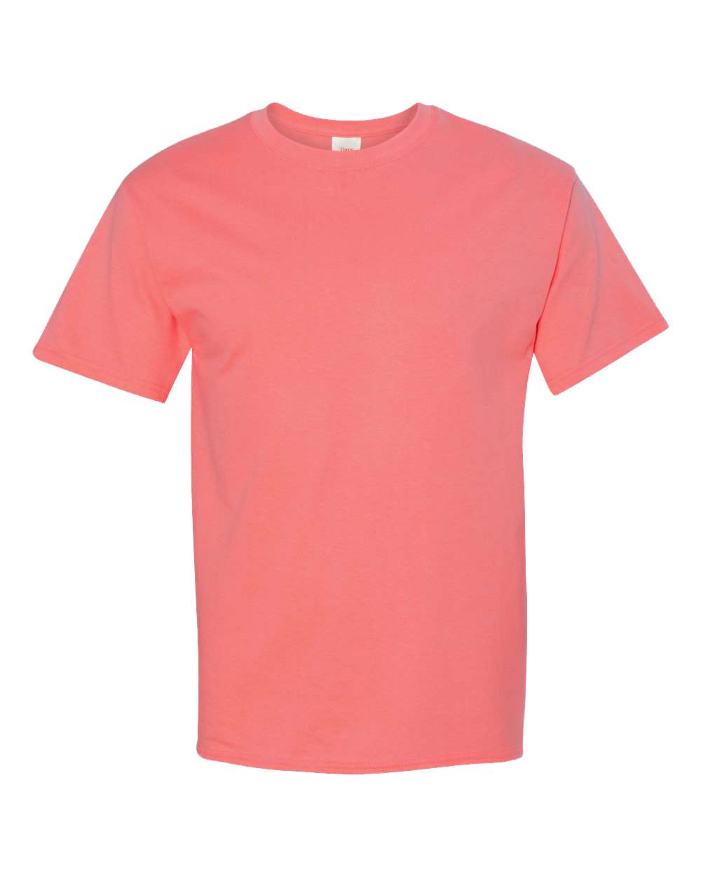 Hanes 5250 - Unisex Authentic T-Shirt — Charisma Coral (flat)