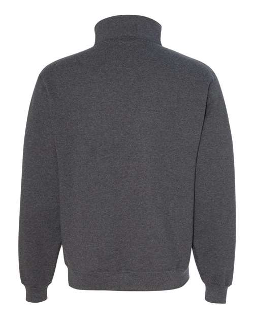 JERZEES 4528MR - Unisex Super Sweats NuBlend® Quarter-Zip Cadet Collar Sweatshirt JERZEES