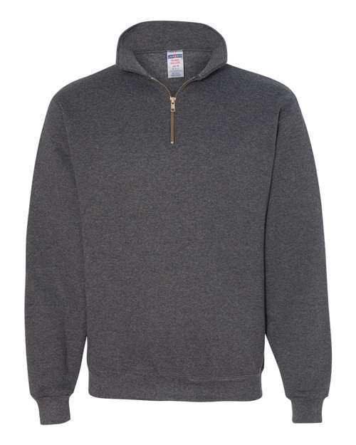 JERZEES 4528MR - Unisex Super Sweats NuBlend® Quarter-Zip Cadet Collar Sweatshirt