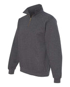 JERZEES 4528MR - Unisex Super Sweats NuBlend® Quarter-Zip Cadet Collar Sweatshirt JERZEES