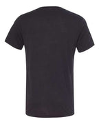 BELLA + CANVAS 3415 - Unisex Triblend V-Neck Tee - Solid Black Triblend