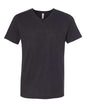 BELLA + CANVAS 3415 - Unisex Triblend V-Neck Tee - Solid Black Triblend