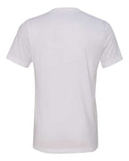 BELLA + CANVAS 3415 - Unisex Triblend V-Neck Tee - Solid White Triblend