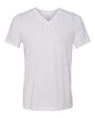 BELLA + CANVAS 3415 - Unisex Triblend V-Neck Tee - Solid White Triblend