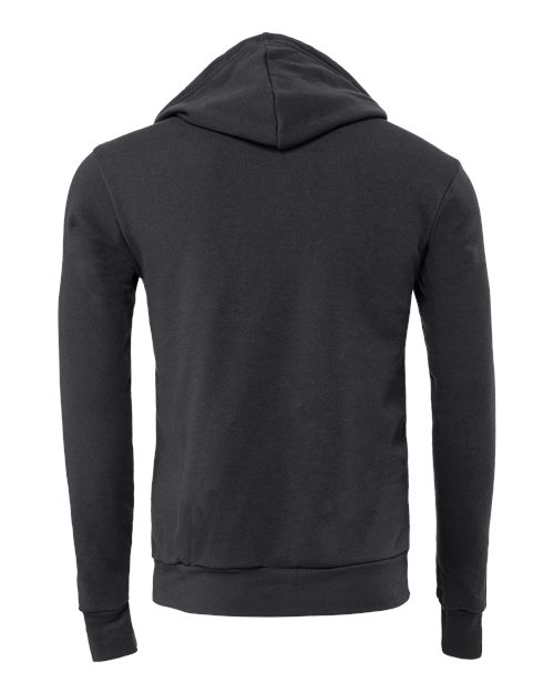 BELLA + CANVAS 3719 - Unisex Sponge Fleece Hoodie Sweatshirt - Dark Grey
