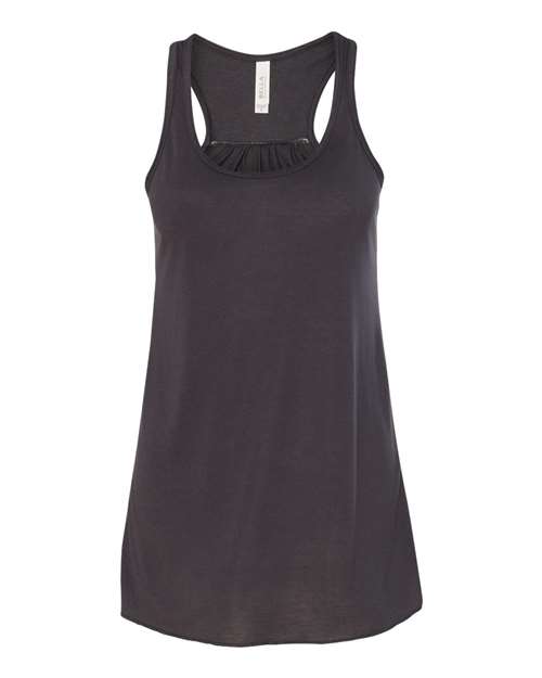 BELLA + CANVAS 8800 - Women's Flowy Racerback Tank - Dark Grey