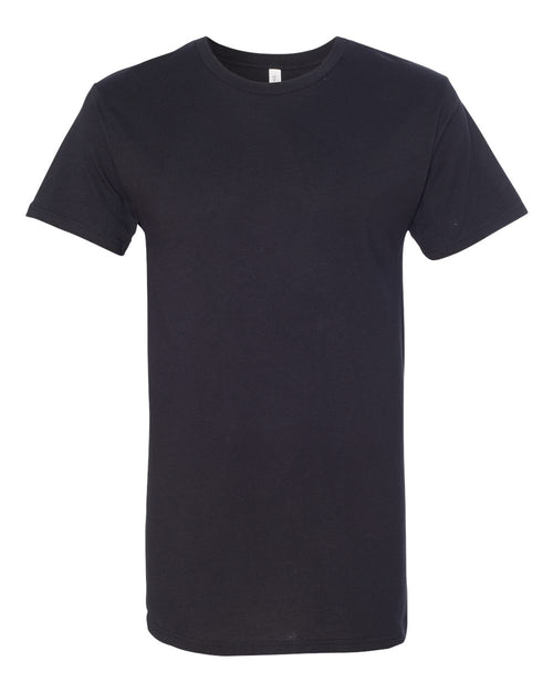 BELLA + CANVAS 3006 — Men's Long Body Urban Tee — Black