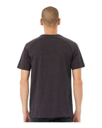 BELLA + CANVAS 3201 - Men's Heather CVC Raglan Tee - Dark Grey Heather