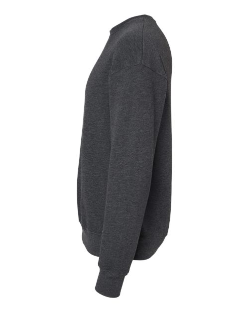BELLA + CANVAS 3945 - Unisex Sponge Fleece Drop Shoulder Crewneck Sweatshirt - Dark Grey Heather
