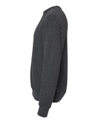 BELLA + CANVAS 3945 - Unisex Sponge Fleece Drop Shoulder Crewneck Sweatshirt - Dark Grey Heather