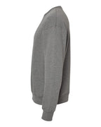 BELLA + CANVAS 3945 - Unisex Sponge Fleece Drop Shoulder Crewneck Sweatshirt - Deep Heather
