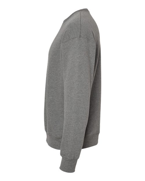 BELLA + CANVAS 3945 - Unisex Sponge Fleece Drop Shoulder Crewneck Sweatshirt - Deep Heather