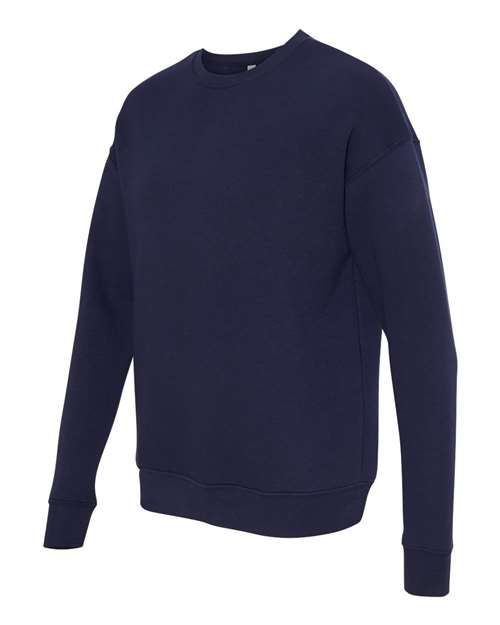 BELLA + CANVAS 3945 - Unisex Sponge Fleece Drop Shoulder Crewneck Sweatshirt - Navy