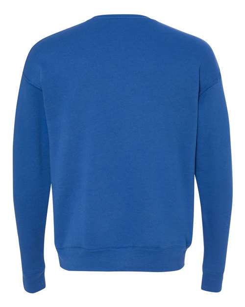 BELLA + CANVAS 3945 - Unisex Sponge Fleece Drop Shoulder Crewneck Sweatshirt - True Royal