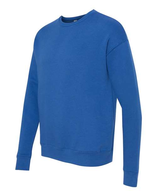 BELLA + CANVAS 3945 - Unisex Sponge Fleece Drop Shoulder Crewneck Sweatshirt - True Royal