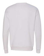 BELLA + CANVAS 3945 - Unisex Sponge Fleece Drop Shoulder Crewneck Sweatshirt - White