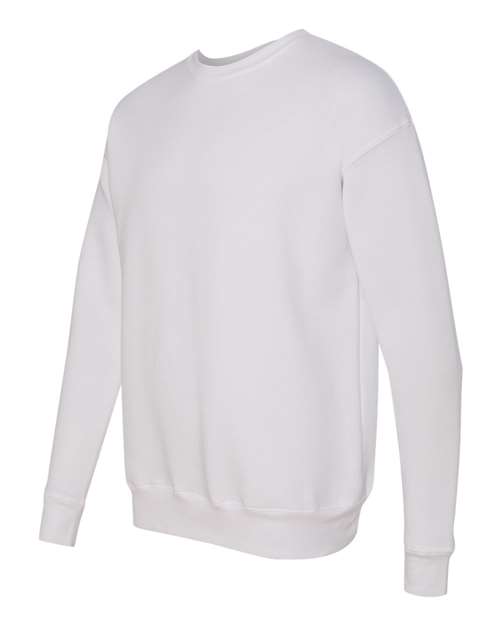 BELLA + CANVAS 3945 - Unisex Sponge Fleece Drop Shoulder Crewneck Sweatshirt - White