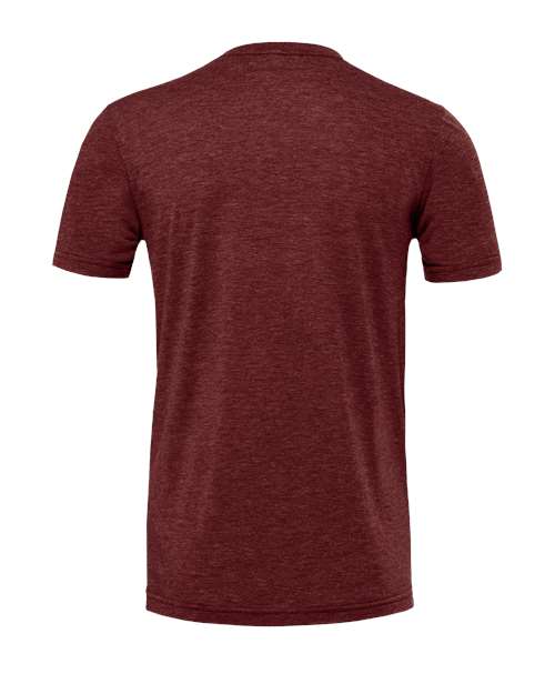 BELLA + CANVAS 3413 - Triblend Tee - Cardinal Triblend