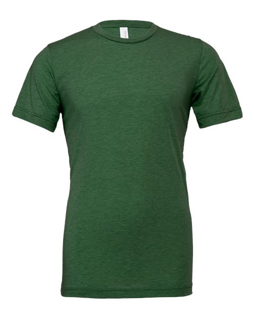 BELLA + CANVAS 3413 - Triblend Tee - Grass Green Triblend