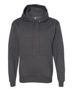 Hanes P170 - Unisex EcoSmart® Hooded Sweatshirt — Charcoal Heather (flat)