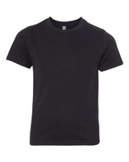 Next Level 3312 - Youth CVC T-Shirt - Black