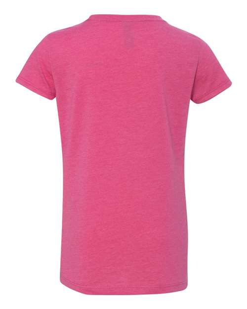 Next Level 3712 - Girls CVC Princess T-Shirt - Raspberry