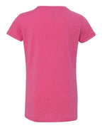 Next Level 3712 - Girls CVC Princess T-Shirt - Raspberry