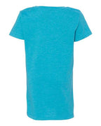 Next Level 3712 - Girls CVC Princess T-Shirt - Bondi Blue