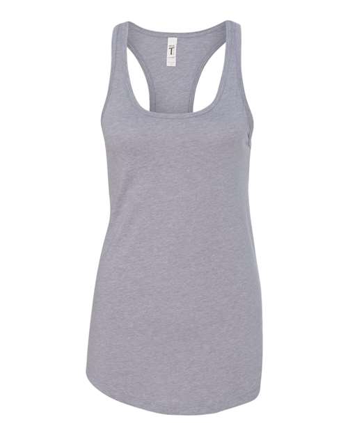 Next Level 1533 - Women's Ideal Racerback Tank - Heather Grey