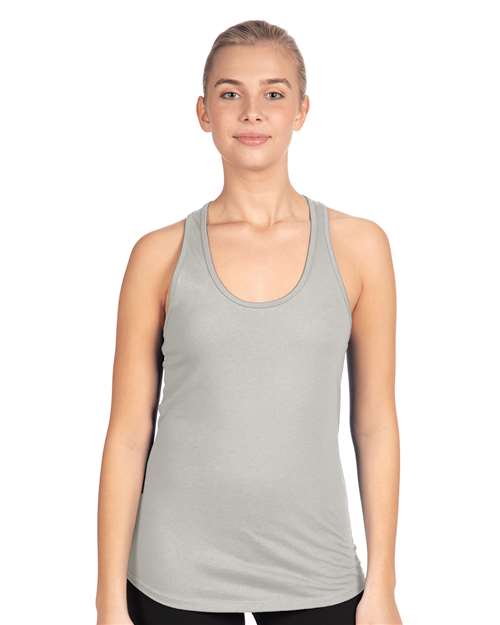 Next Level 1533 - Women's Ideal Racerback Tank - Silver