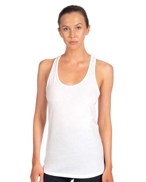 Next Level 1533 - Women's Ideal Racerback Tank - White