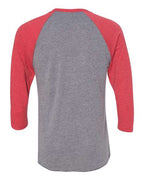 Next Level 6051 - Unisex Triblend Three-Quarter Raglan T-Shirt Next Level