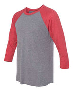 Next Level 6051 - Unisex Triblend Three-Quarter Raglan T-Shirt Next Level