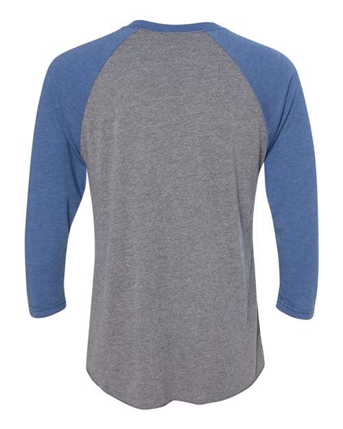 Next Level 6051 - Unisex Triblend Three-Quarter Raglan T-Shirt Next Level