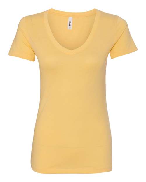 Next Level 1540 - Women's Ideal V-Neck T-Shirt - Banana Cream