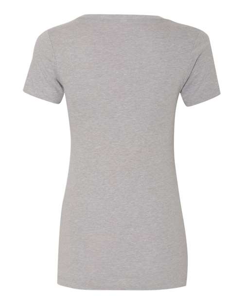 Next Level 1540 - Women's Ideal V-Neck T-Shirt - Heather Grey