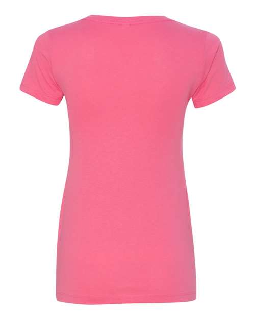 Next Level 1540 - Women's Ideal V-Neck T-Shirt - Hot Pink