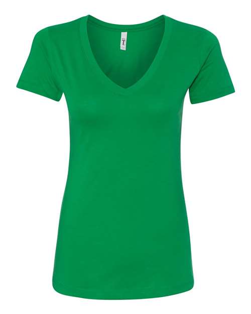 Next Level 1540 - Women's Ideal V-Neck T-Shirt - Kelly Green